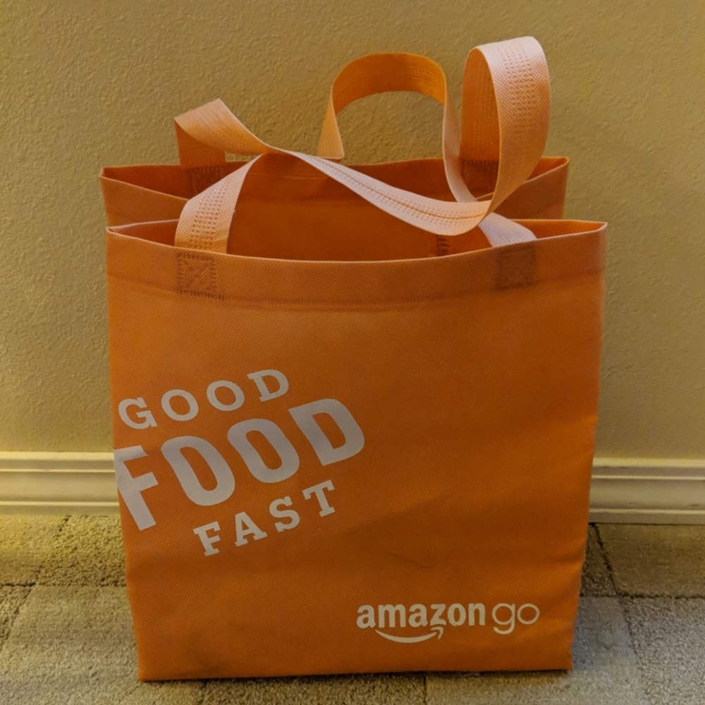 BRAND NEW Amazon Go reusable bag